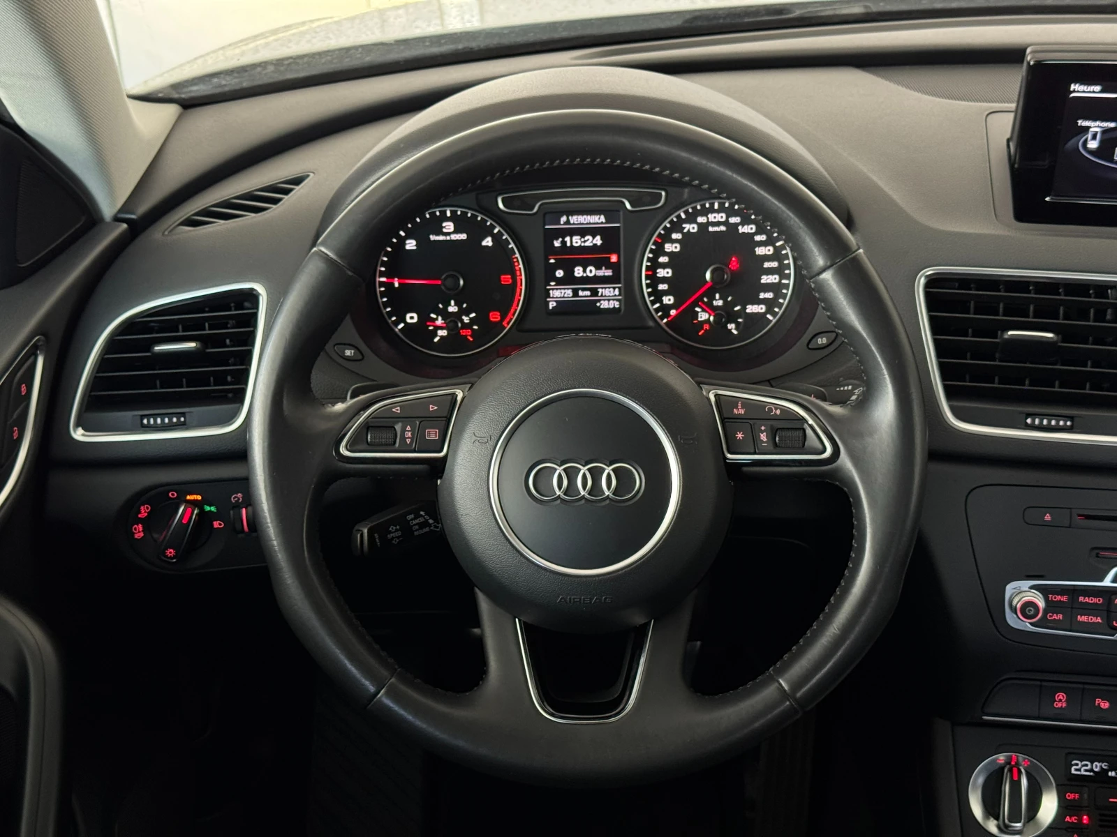 Audi Q3 2.0TDI* 140к.с* С ПЪЛНА СЕРВИЗНА ИСТОРИЯ В АУДИ - изображение 10