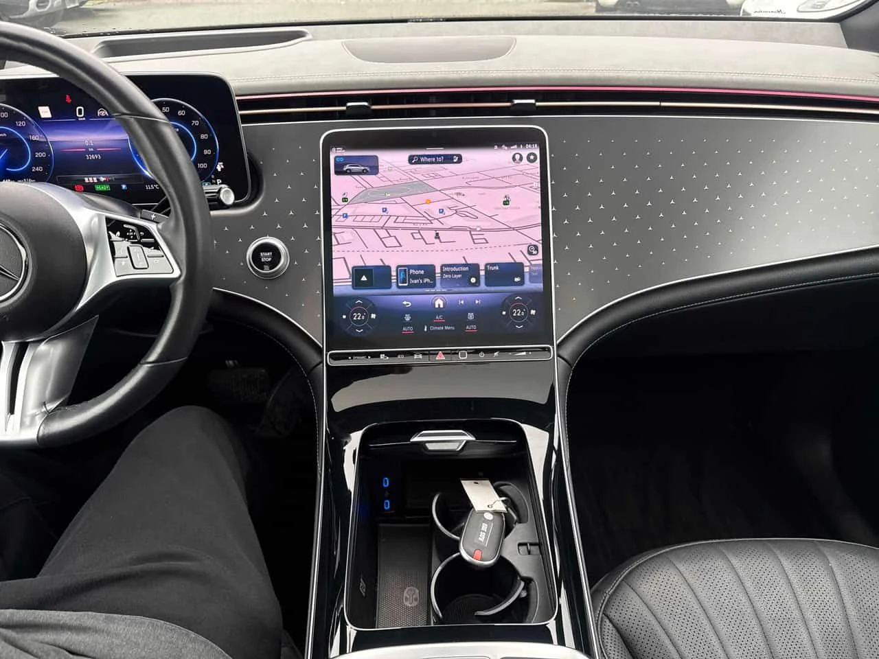 Mercedes-Benz EQE 500 4MATIC SUV/ДИСТРОНИК/HUD/360 CAM, снимка 9 - Автомобили и джипове - 53925244