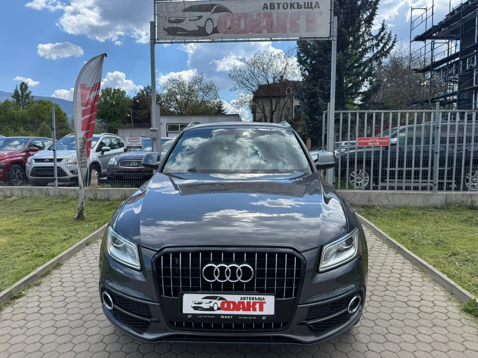 Audi Q5 3.0i/AVTOMAT/КОЖА, снимка 3 - Автомобили и джипове - 54428310