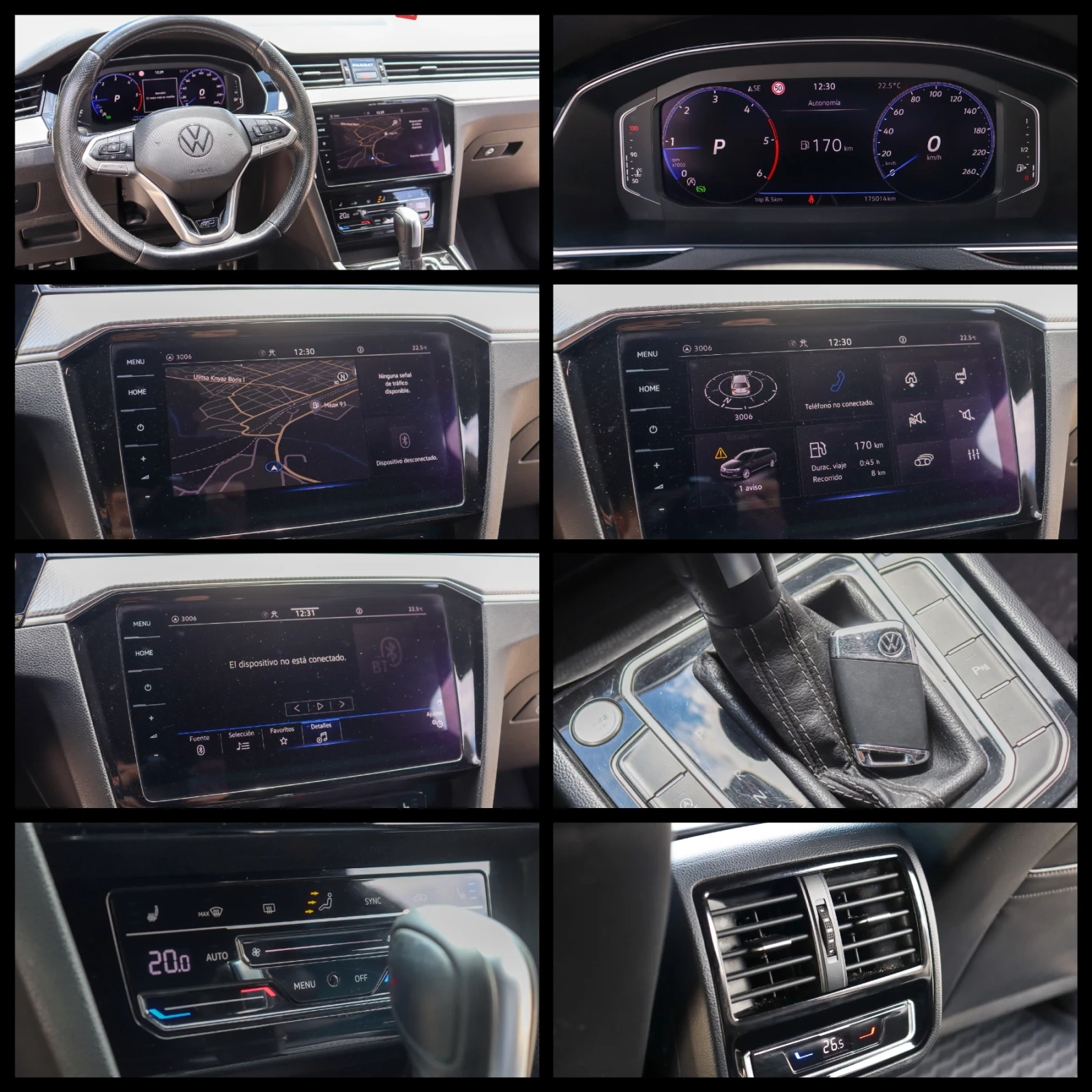 VW Passat R-Line Digital FullLed, снимка 10 - Автомобили и джипове - 54683351