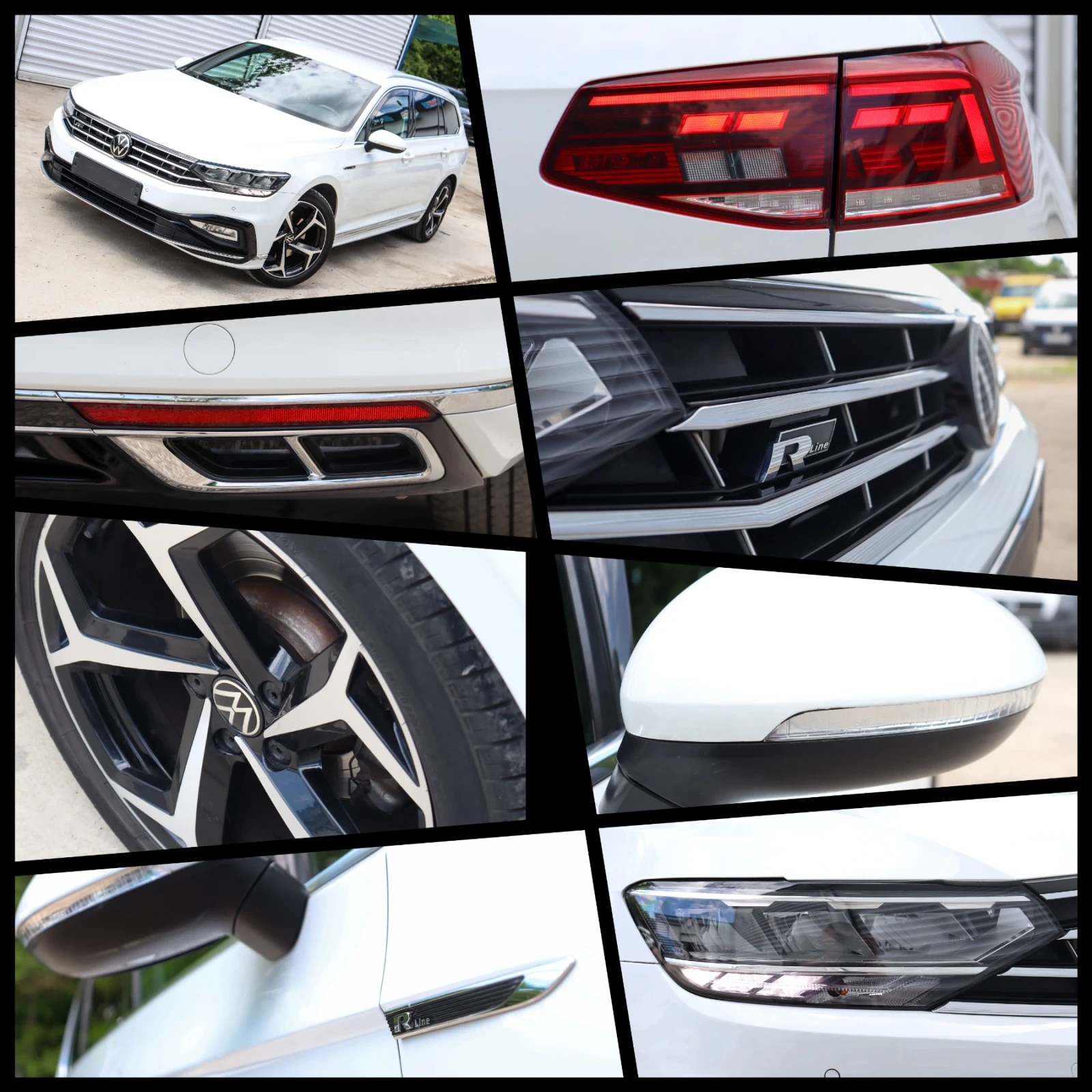 VW Passat R-Line Digital FullLed, снимка 11 - Автомобили и джипове - 54683351