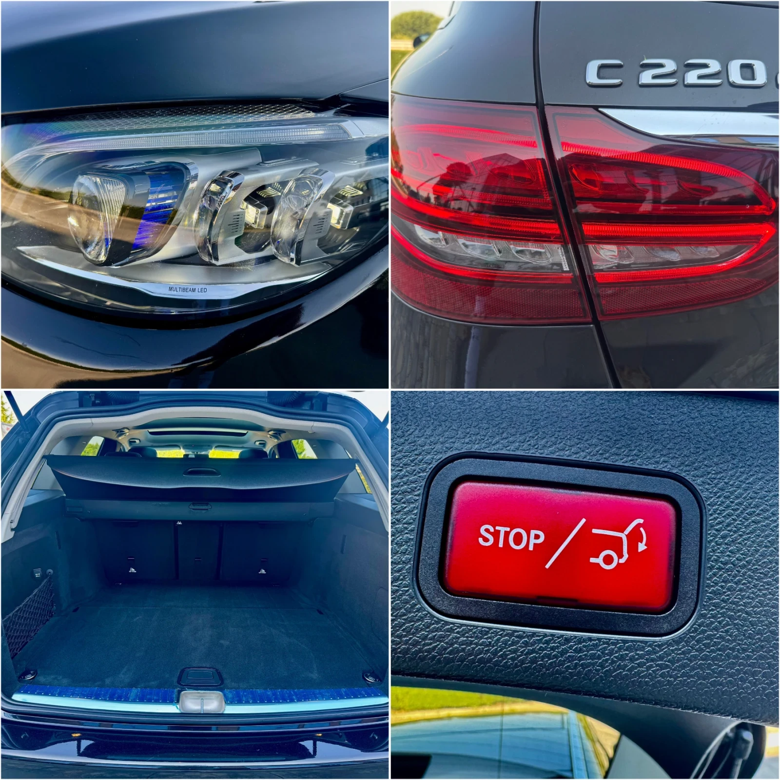 Mercedes-Benz C 220 * 2.2d* 195�.�* AMG* MultiBeam* Digital* �������� | Mobile.bg � ����������� 13