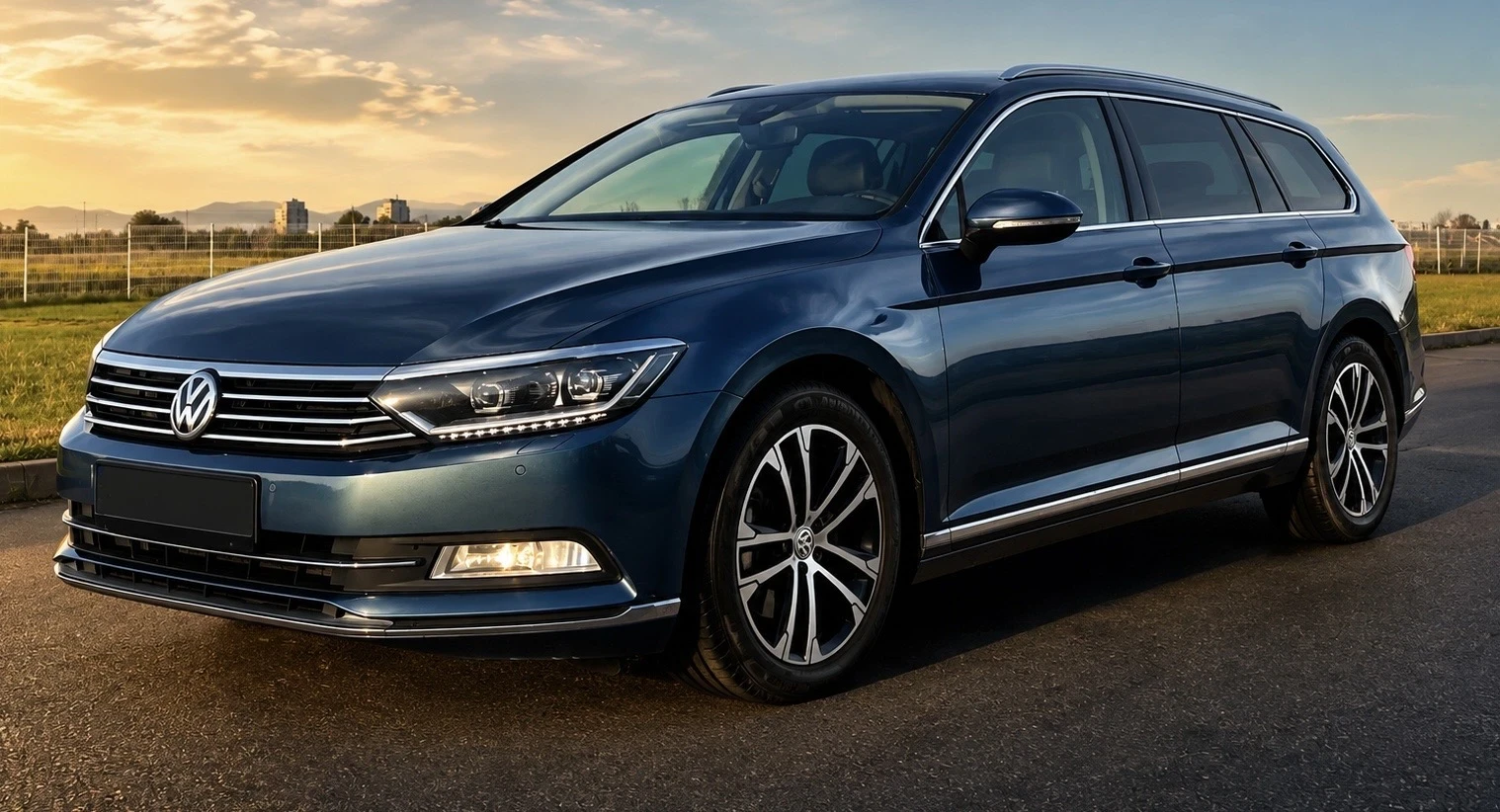 VW Passat 2.0TDI BG, Платено//Обслужен 