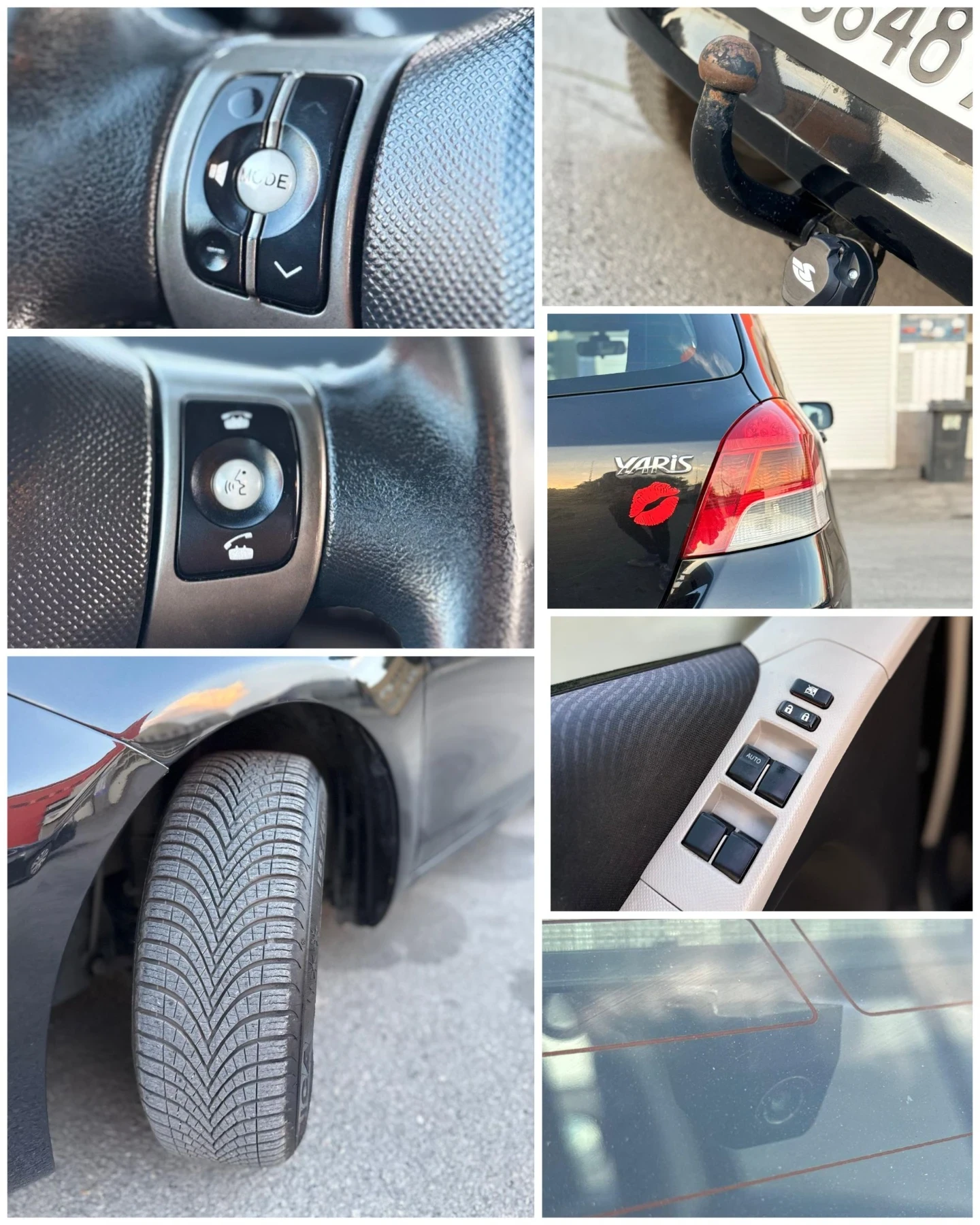 Toyota Yaris 1.3VVTi/101��* KEYYLES* ����������* ���/������*  | Mobile.bg � ����������� 8