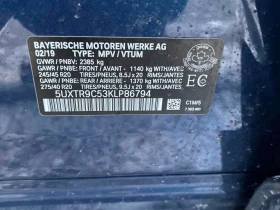 BMW X3 2019 XDRIVE30I * БЕЗ ПЪРВОНАЧАЛНА ВНОСКА* , снимка 17