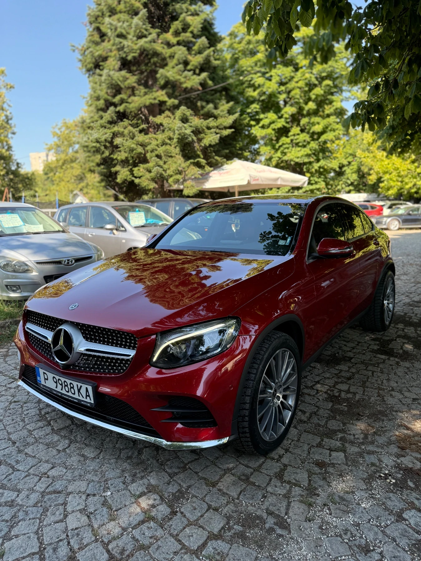 Mercedes-Benz GLC 350 AMG COUPE 60.000km! Въздух - изображение 2
