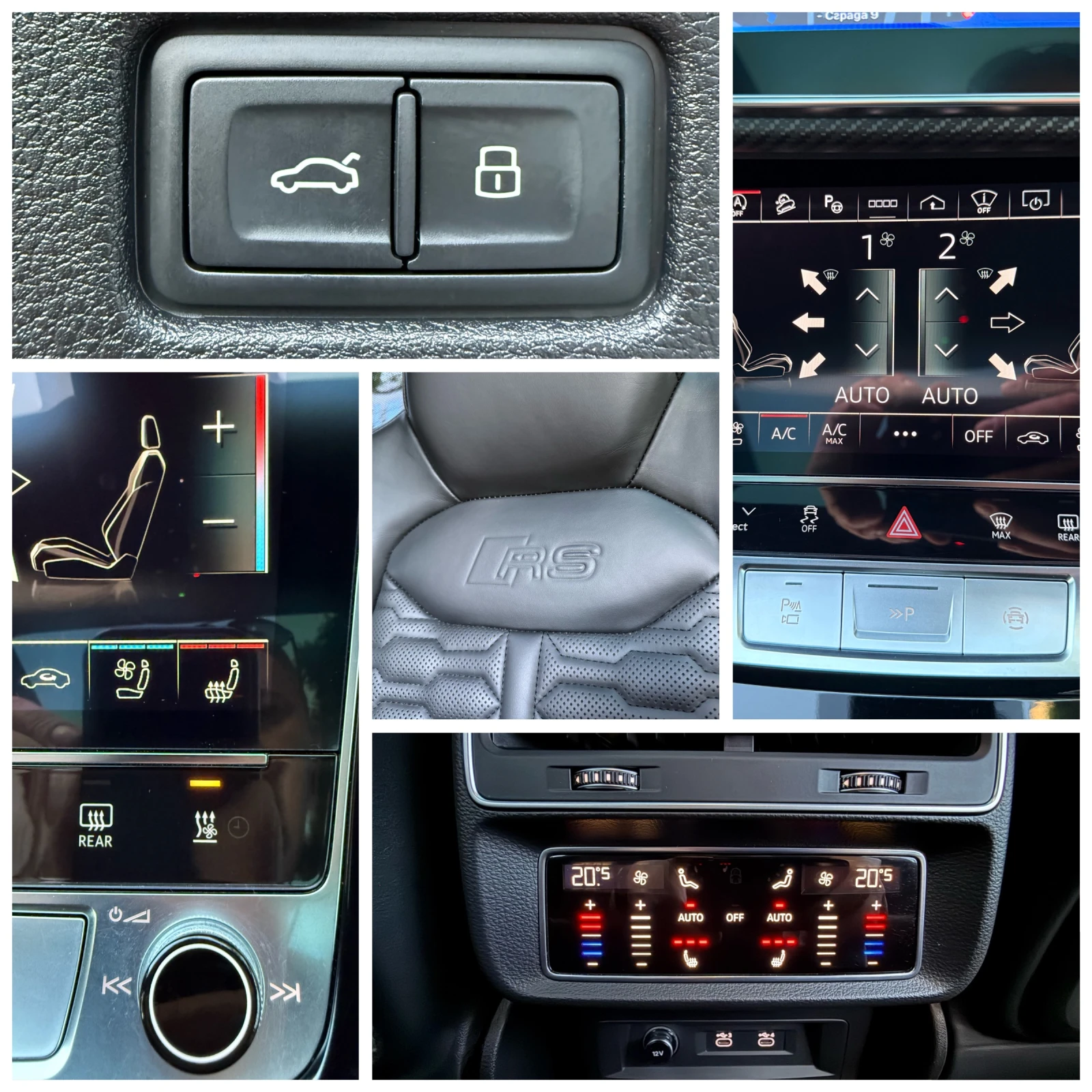 Audi RSQ8 MAX FULL, B&O, Ceramic, Nightv, Mass, Pano, , снимка 16 - Автомобили и джипове - 54796235