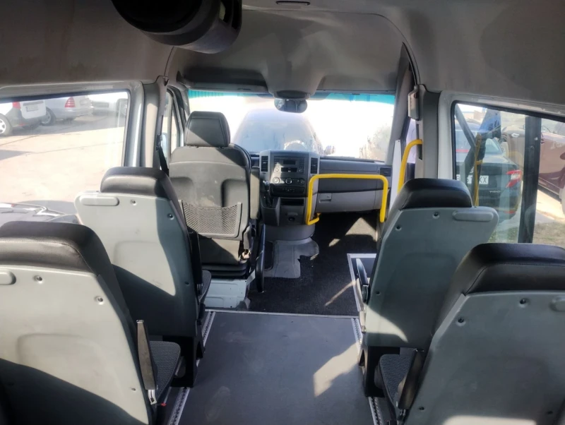 Mercedes-Benz Sprinter Автомат, 2200куб, 8+ 1местен, дизел, снимка 6 - Бусове и автобуси - 52135571