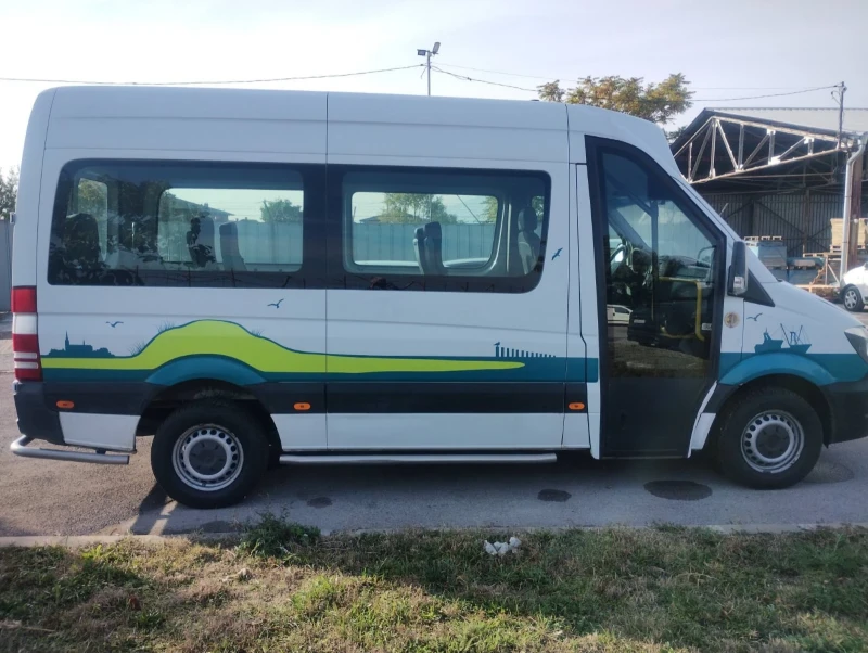 Mercedes-Benz Sprinter Автомат, 2200куб, 8+ 1местен, дизел, снимка 17 - Бусове и автобуси - 52135571