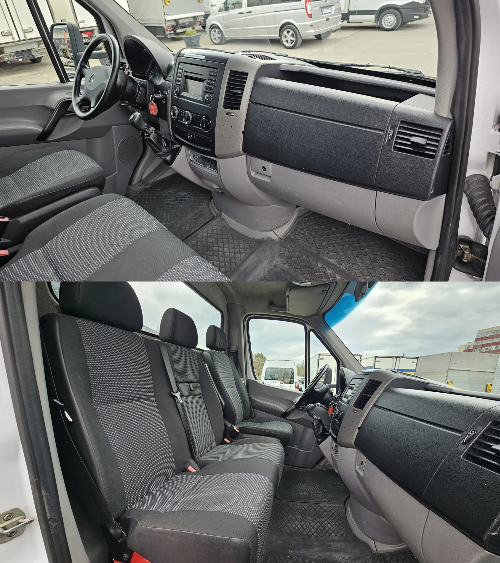 Mercedes-Benz Sprinter 519 3.0CDi 6SP CH-B КАТ.-ТРИСТРАНЕН-ТОП СЪСТ.-ЛИЗИНГ, снимка 12 - Бусове и автобуси - 53902535