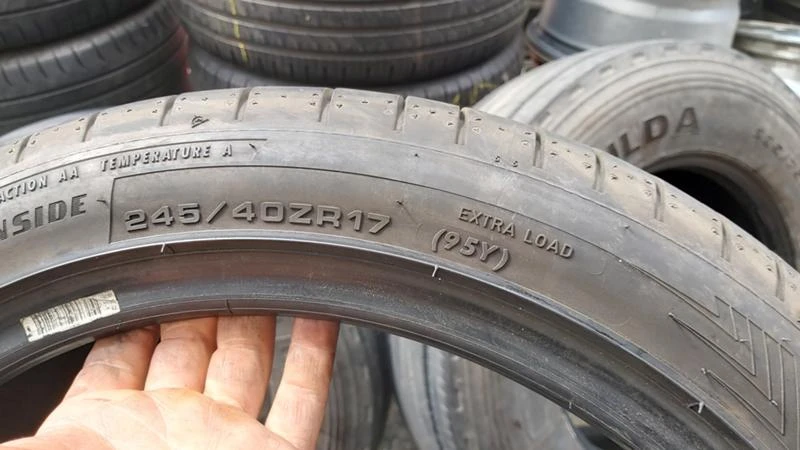 Гуми Летни 245/40R17, снимка 7 - Гуми и джанти - 28767749