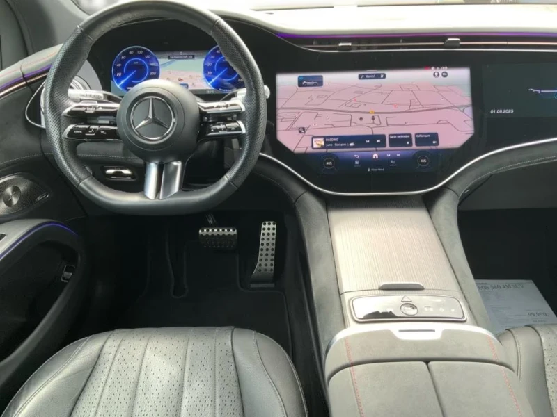 Mercedes-Benz EQS 580/544HP/AMG/4M/7SEATS/NIGHT/PANO/DISTR/WIDE/722v, снимка 11 - Автомобили и джипове - 51820061