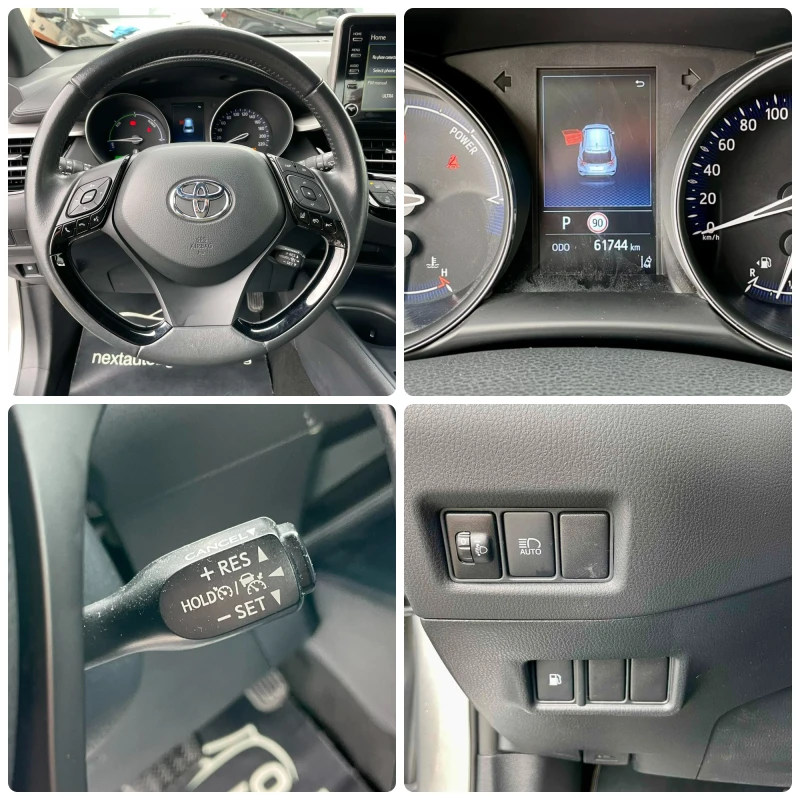 Toyota C-HR HYBRID 1.8 122HP 61744KM, снимка 12 - Автомобили и джипове - 48165775