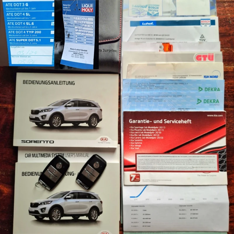 Kia Sorento  * PLATINUM* 2.2 CRDI* СЕРВИЗНА ИСТОРИЯ 105х.км, снимка 6 - Автомобили и джипове - 49964004