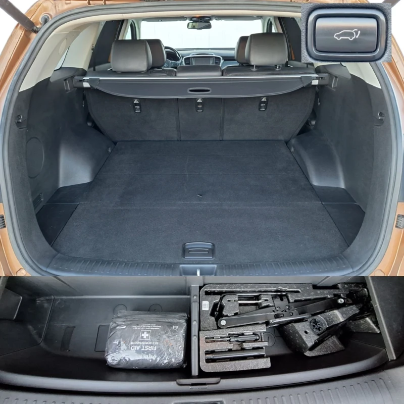 Kia Sorento  * PLATINUM* 2.2 CRDI* СЕРВИЗНА ИСТОРИЯ 105х.км, снимка 16 - Автомобили и джипове - 49964004