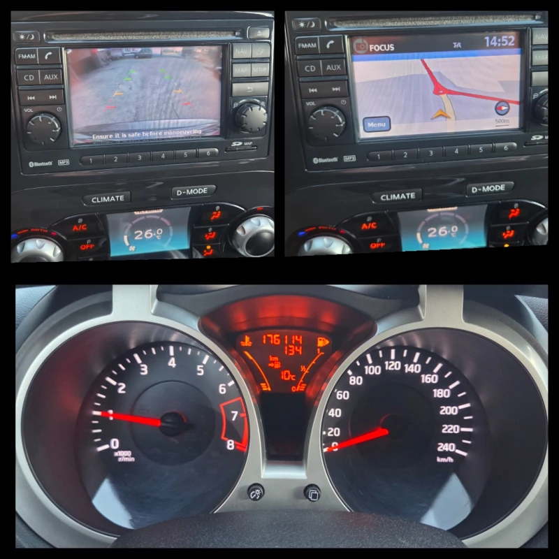 Nissan Juke 1.6i Tekna (117 Hp) Navi/Камера, снимка 12 - Автомобили и джипове - 52755223