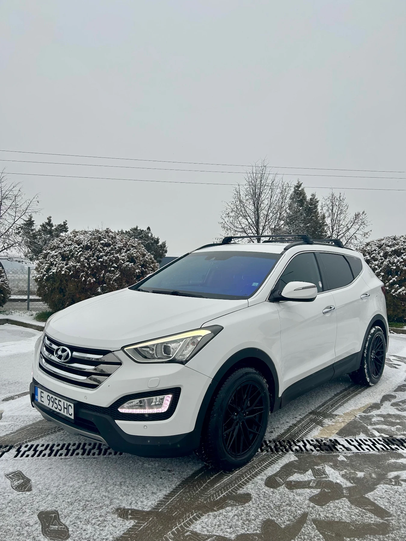 Hyundai Santa fe 2.2 Diesel 197 к.с. Premiun 4x4 Напълно Обслужен  - изображение 3