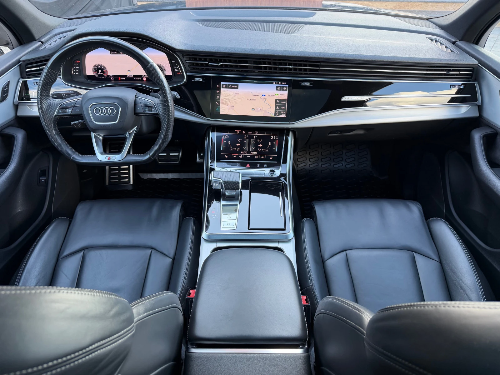 Audi Q7 50TDI S-line 7-Mesta #PANO#DISTR#PODGREV#MEMORY#, снимка 10 - Автомобили и джипове - 55301781