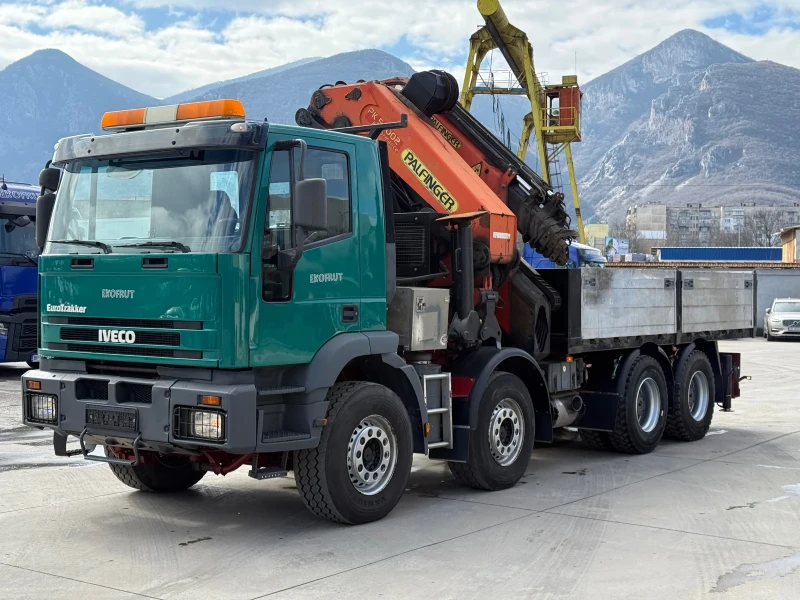 Iveco Trakker Кран Palffinger PK56002 Performance , снимка 8 - Камиони - 52208238