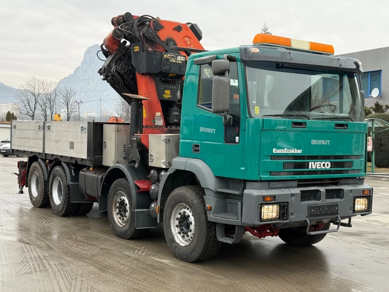 Iveco Trakker Кран Palffinger PK56002 Performance 