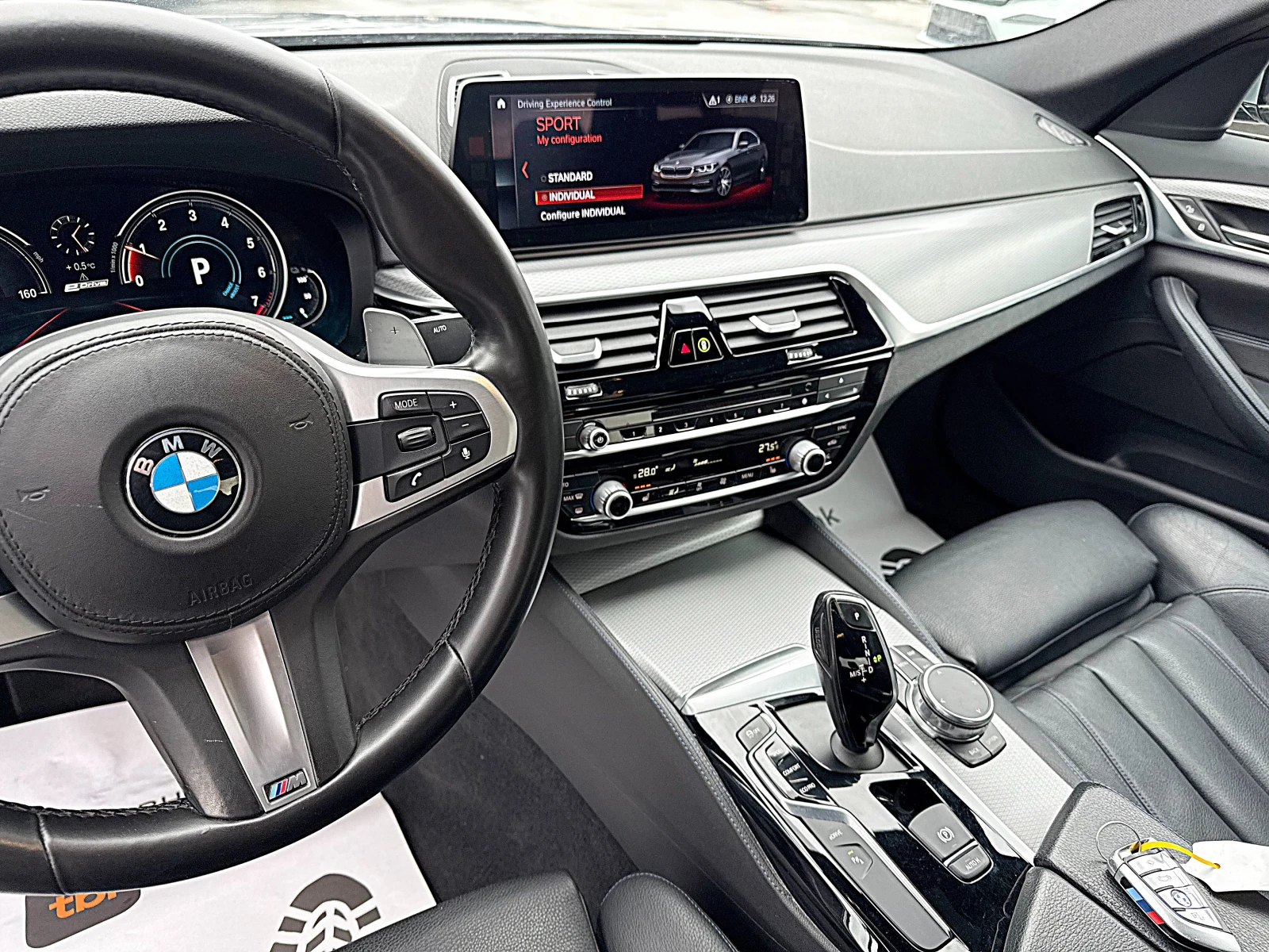 BMW 530 M PAKET-DISTRONIK-SPORT-KAMERA-ПОДГРЯВАНЕ-ГЕРМАНИЯ - изображение 9
