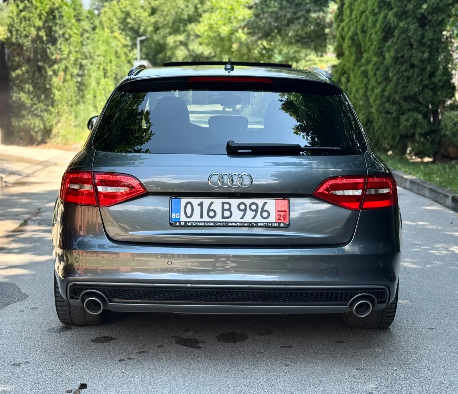 Audi A4 3.0TDi* 204* Sline* PANORAMA* ДИСТРОНИК* РЕАЛНИ КМ, снимка 5 - Автомобили и джипове - 55212678
