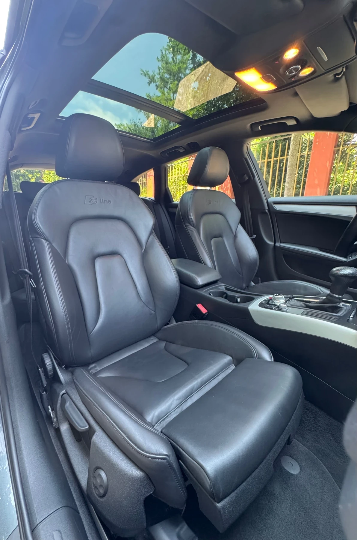 Audi A4 3.0TDi* 204* Sline* PANORAMA* ДИСТРОНИК* РЕАЛНИ КМ, снимка 12 - Автомобили и джипове - 55212678
