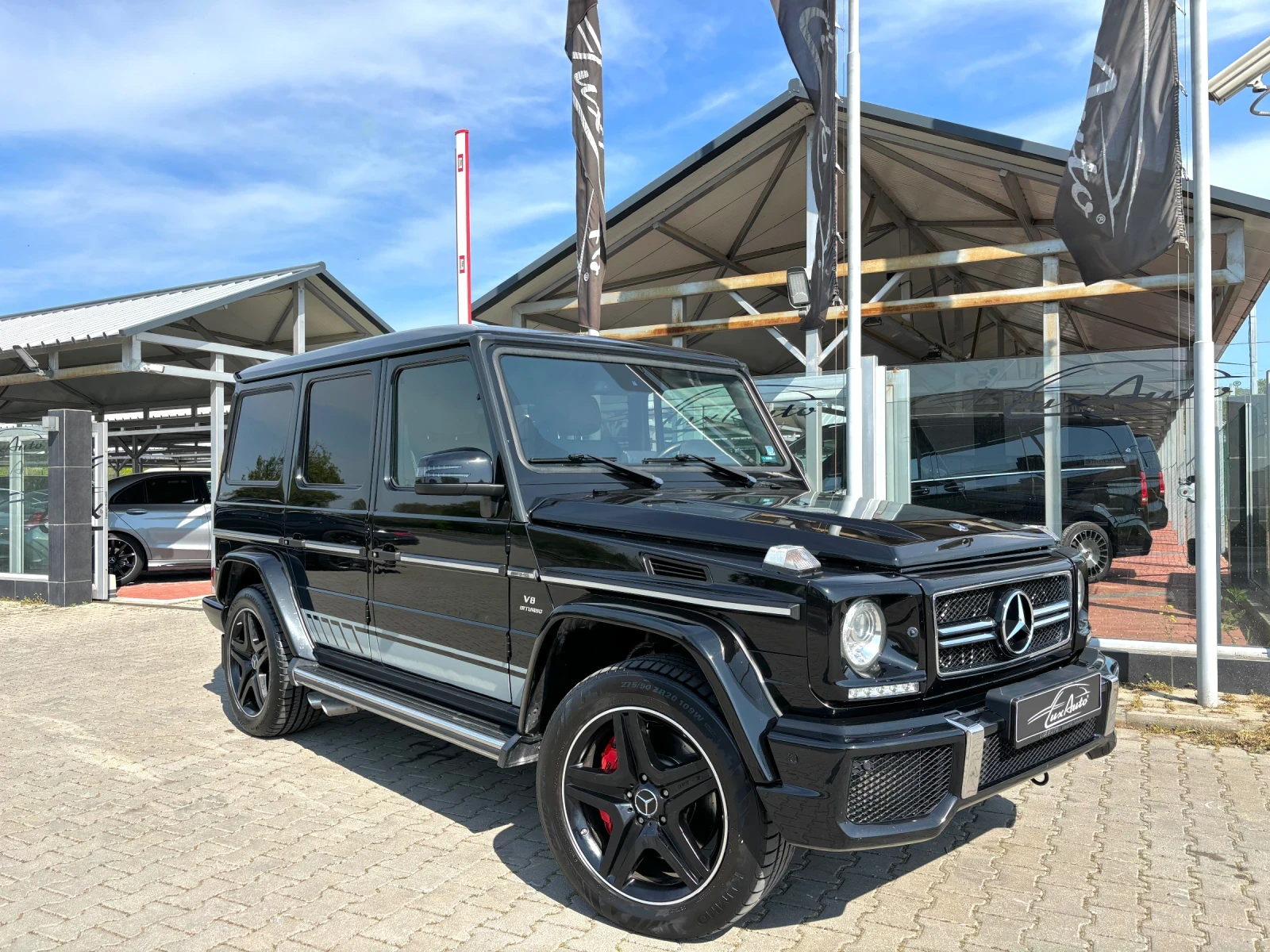 Mercedes-Benz G 63 AMG DESIGNO#ОБДУХВАНЕ#ALCANTARA#CARBON#ГЕРМАНИЯ, снимка 2 - Автомобили и джипове - 54706349