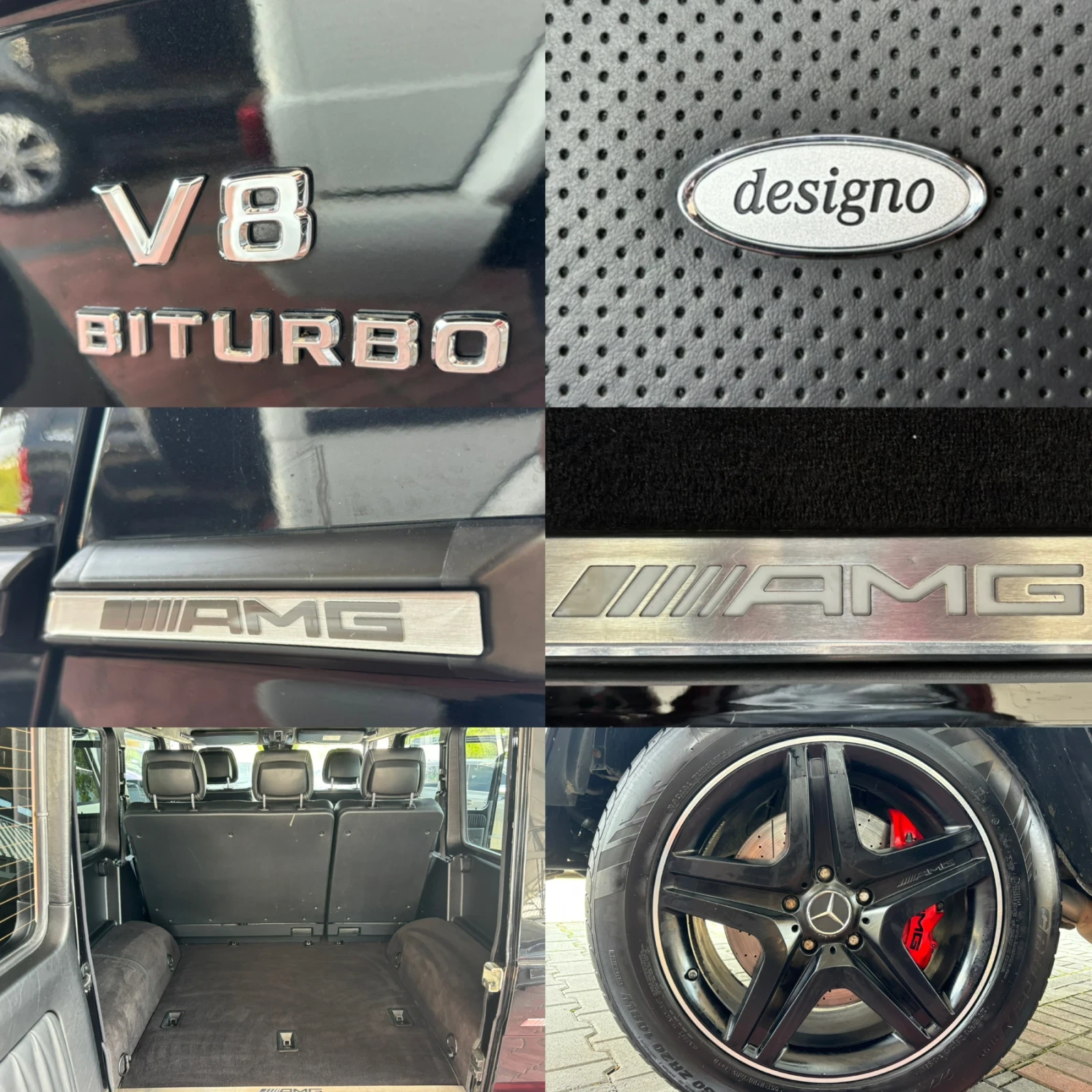 Mercedes-Benz G 63 AMG DESIGNO#ОБДУХВАНЕ#ALCANTARA#CARBON#ГЕРМАНИЯ, снимка 14 - Автомобили и джипове - 54706349
