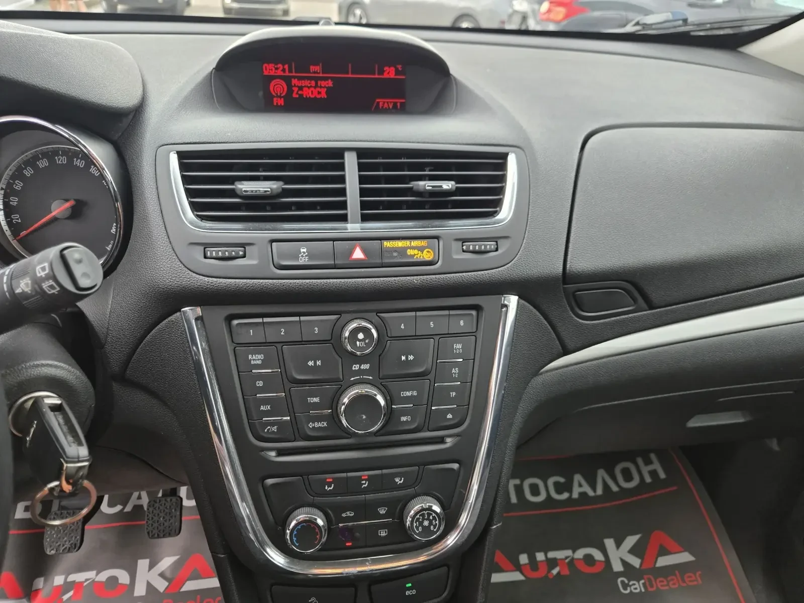 Opel Mokka 1.7CDTI-131кс= 113.000км= 4х4= 6ск= АВТОПИЛОТ, снимка 16 - Автомобили и джипове - 54742131