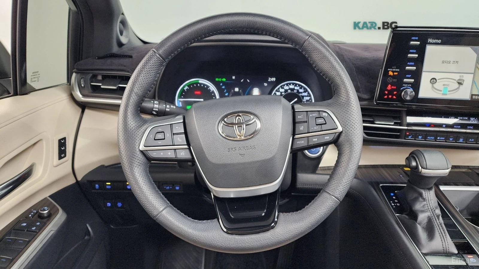 Toyota Sienna 2.5 HYBRID/360/ПОДГРЕВ/ОБДУХВАНЕ, снимка 10 - Автомобили и джипове - 54902520