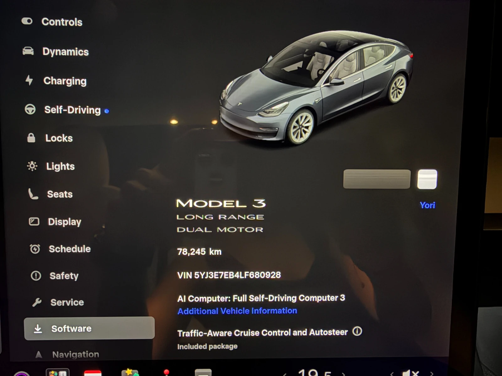 Tesla Model 3 LR AWD - 78 000 км - Бял салон - регистрирана, снимка 4 - Автомобили и джипове - 55773025
