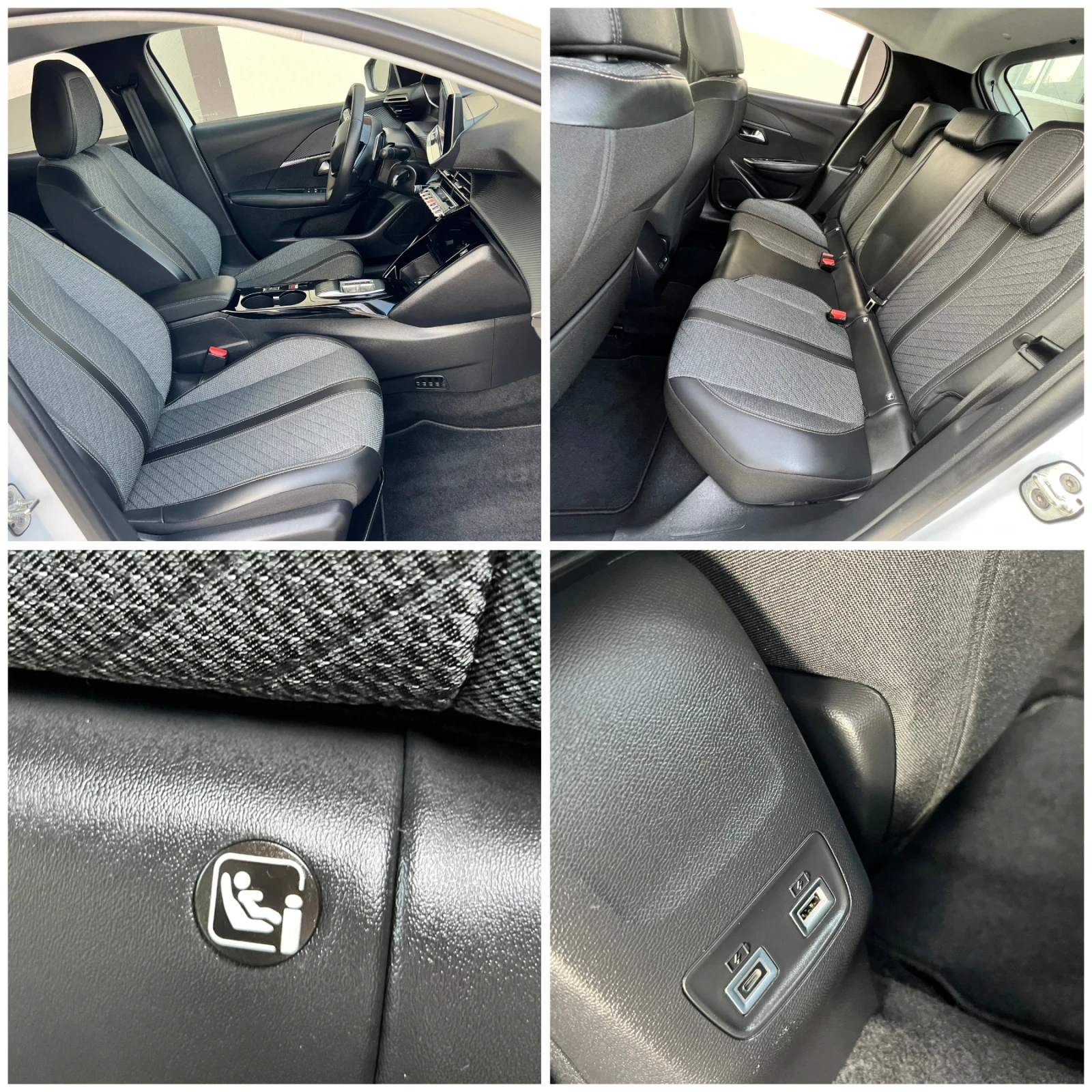 Peugeot 208 1.2 HYBRID 48V e-DCS6 АВТОМАТИК 28903 km! CarPlay!, снимка 12 - Автомобили и джипове - 55886833