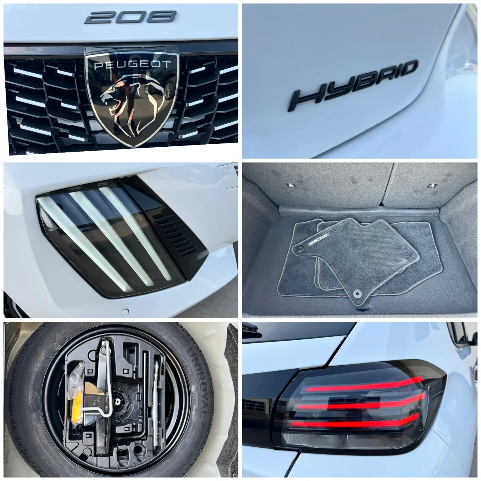 Peugeot 208 1.2 HYBRID 48V e-DCS6 АВТОМАТИК 28903 km! CarPlay!, снимка 13 - Автомобили и джипове - 55886833