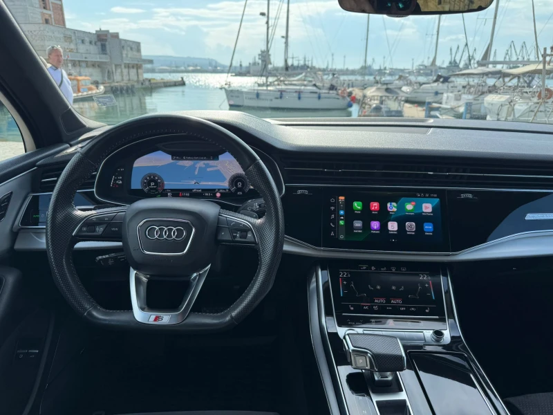 Audi Q7 55TFSIe* Sline* HD MATRIX Laser* HEAD UP* QUATTRO*, снимка 6 - Автомобили и джипове - 50171343