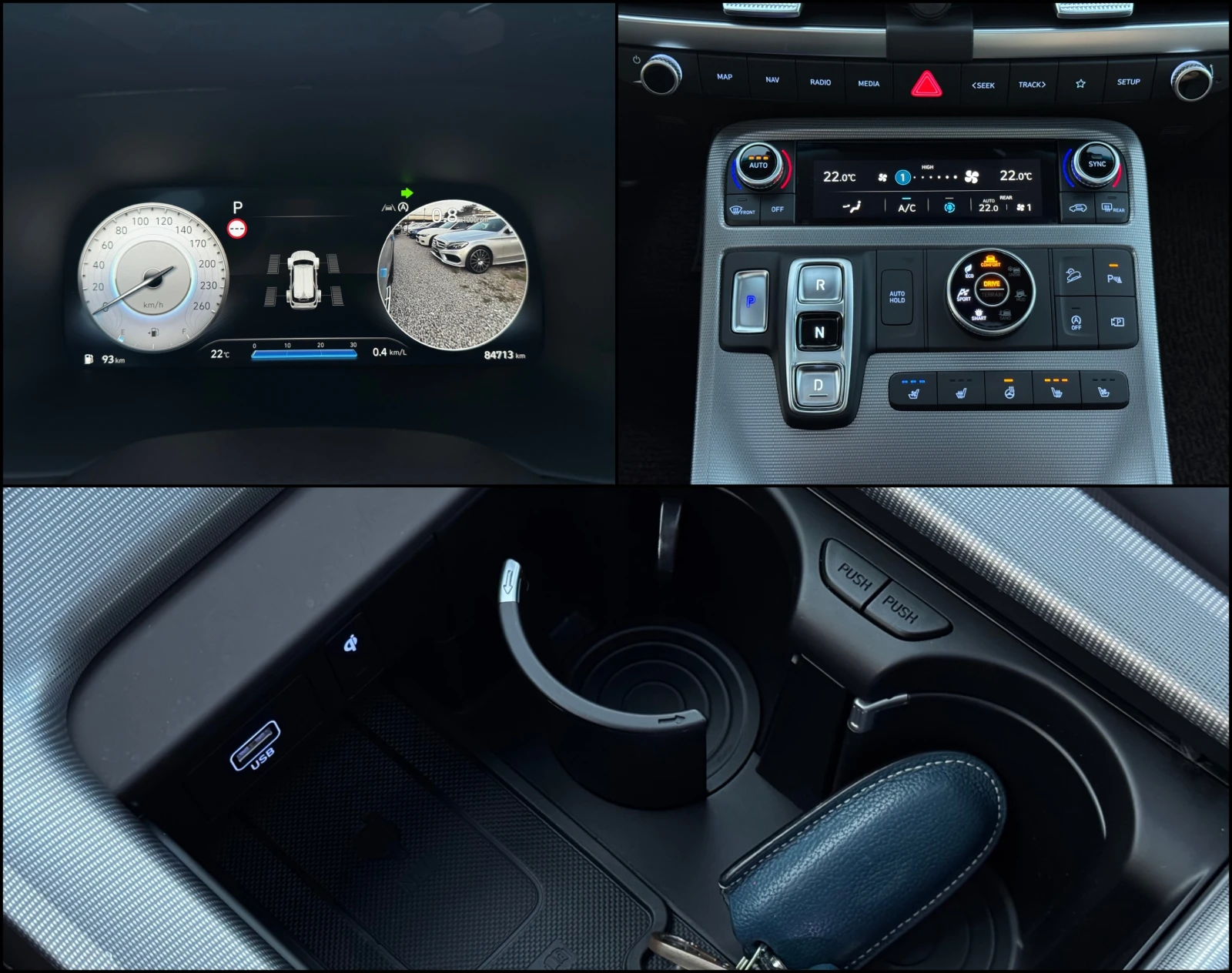 Hyundai Palisade 2.2D ! 4WD (HTRAC) ! 6+ 1 ! Calligraphy !, снимка 14 - Автомобили и джипове - 55062692