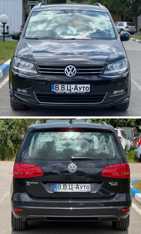 VW Sharan 2.0TDi 4x4 Навигация Кожен Салон, снимка 2
