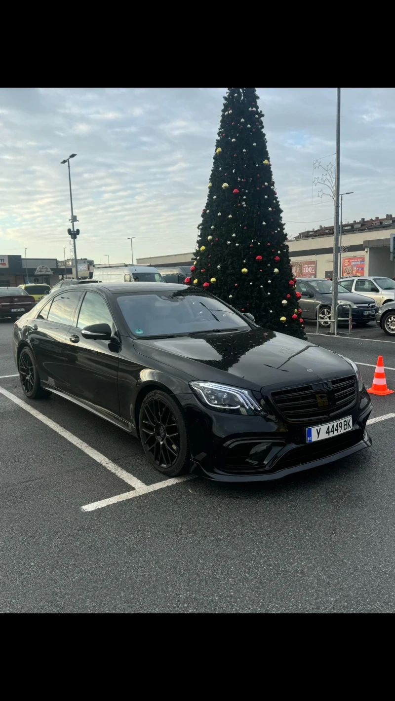 Mercedes-Benz S 350 BRABUS/ LONG / FUL MAX / TV, снимка 1 - Автомобили и джипове - 48542184