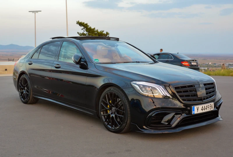 Mercedes-Benz S 350 BRABUS/ LONG / FUL MAX / TV, снимка 3 - Автомобили и джипове - 47571670