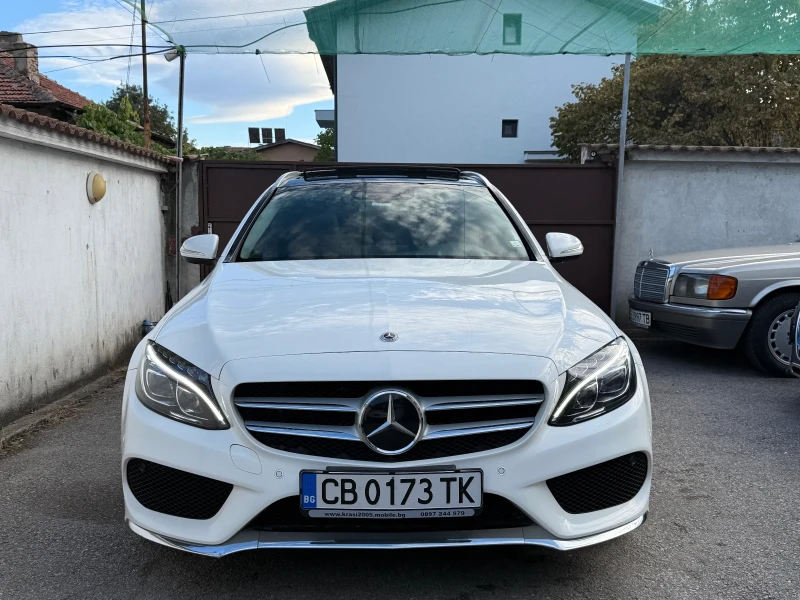Mercedes-Benz C 220 CDI AMG-LINE PANORAMA MULTI BEAM HUD DISTRONIC, снимка 2 - Автомобили и джипове - 51946862