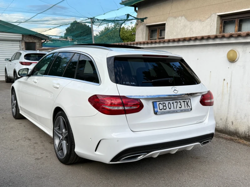 Mercedes-Benz C 220 CDI AMG-LINE PANORAMA MULTI BEAM HUD DISTRONIC, снимка 4 - Автомобили и джипове - 51946862