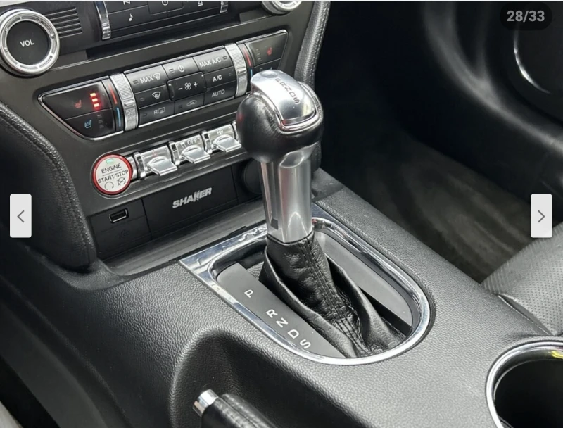 Ford Mustang ECOBOOST* КЕЙЛЕС* ОБДУХВАНЕ* КАМЕРА* , снимка 11 - Автомобили и джипове - 52653982