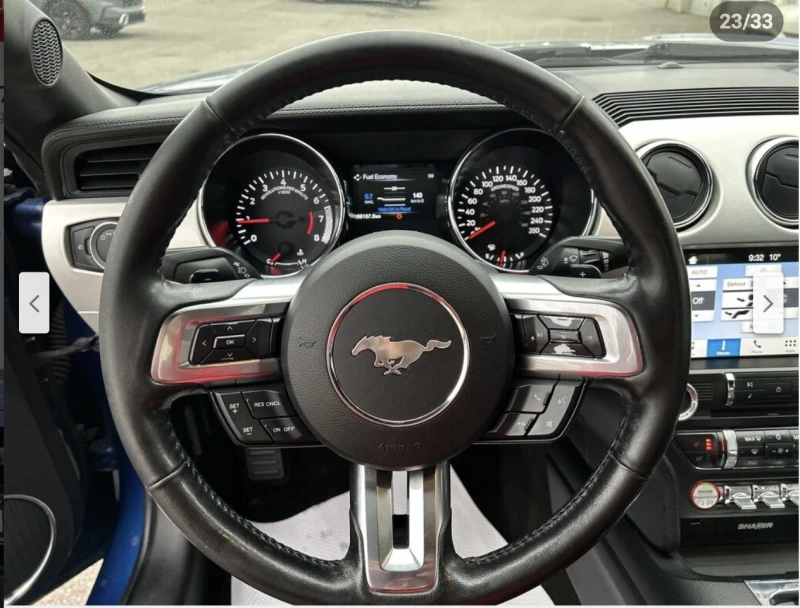 Ford Mustang ECOBOOST* КЕЙЛЕС* ОБДУХВАНЕ* КАМЕРА* , снимка 8 - Автомобили и джипове - 52653982