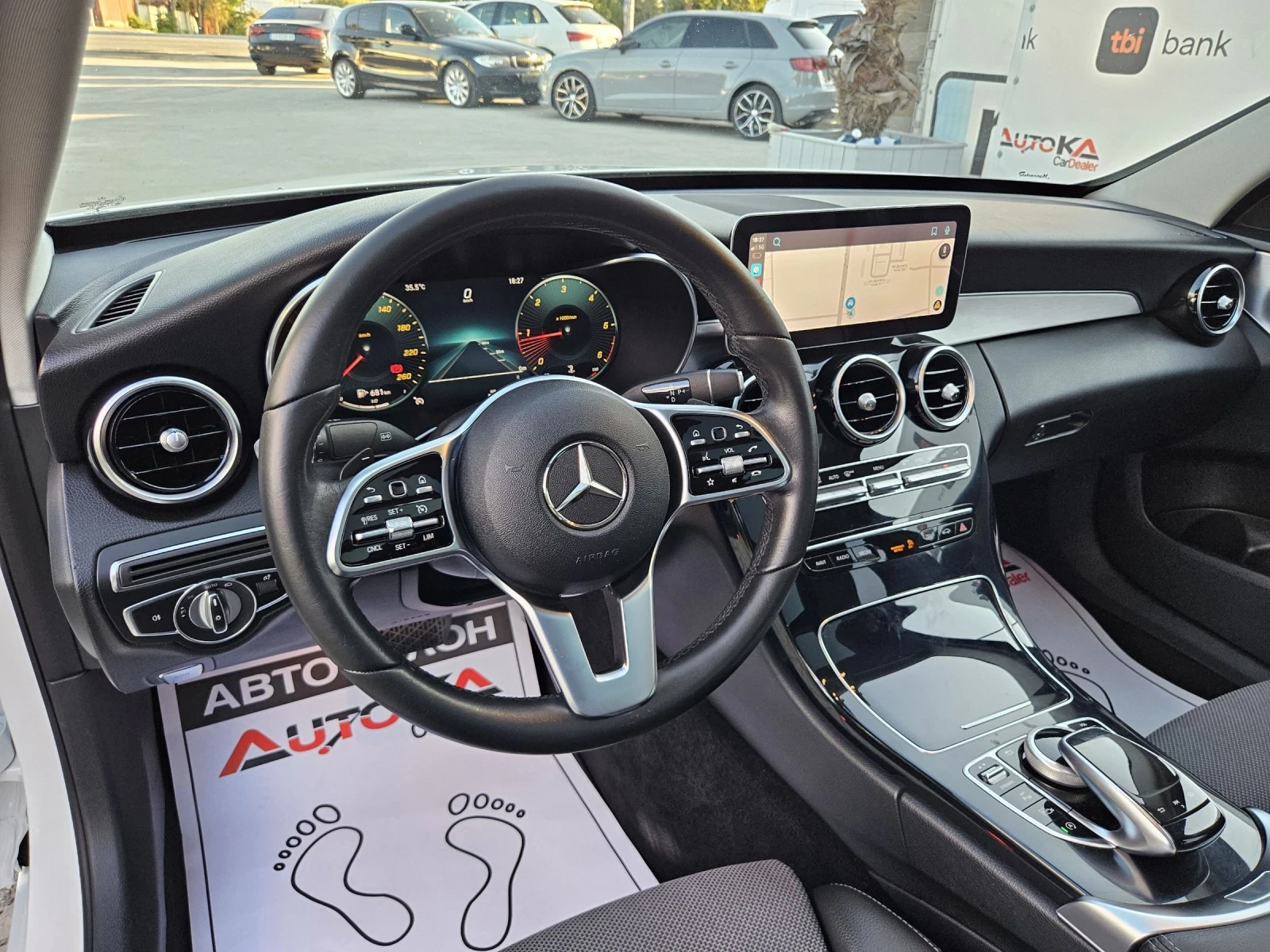 Mercedes-Benz C 220 2.2CDI-194кс= AMG LINE= 9G= ПАНО= DISTR= 4M= DIGIT - изображение 8