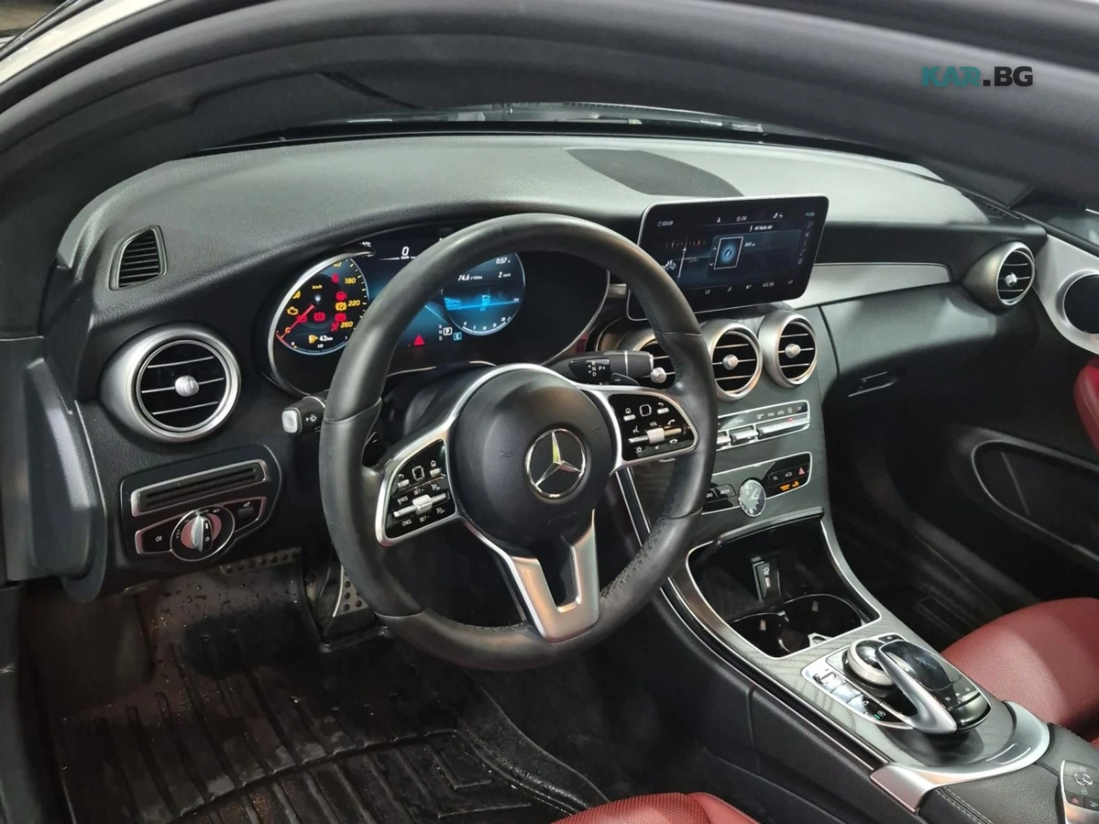 Mercedes-Benz C 300 4MATIC AMG Line Автокредит Цена до България, снимка 10 - Автомобили и джипове - 54942423
