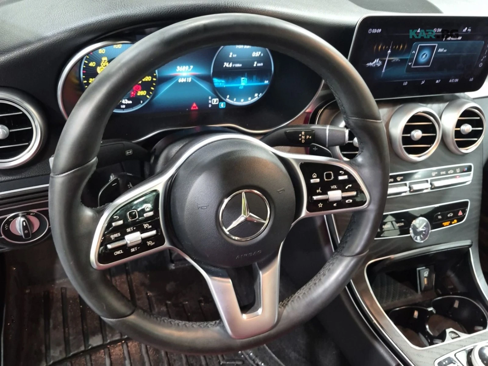 Mercedes-Benz C 300 4MATIC AMG Line Автокредит Цена до България, снимка 8 - Автомобили и джипове - 54942423