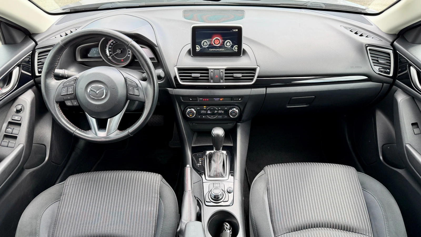 Mazda 3 SkyG 2.0i Автоматик! Внос Швейцария!NAVI, PDC, LED, снимка 12 - Автомобили и джипове - 55240577