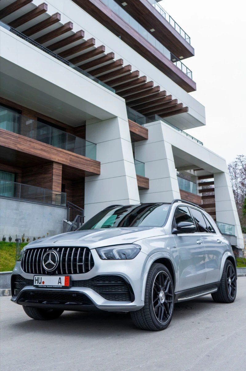 Mercedes-Benz GLE 53 4MATIC AMG+ LASER NIGHT PANO 22  BURMESTER , снимка 1 - Автомобили и джипове - 48301061