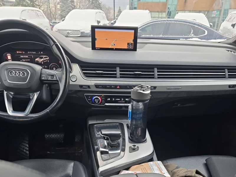 Audi Q7 * 3.0T Technik * CARFAX * БЕЗ ПЪРВОНАЧАЛНА ВНОСКА, снимка 9 - Автомобили и джипове - 52633486