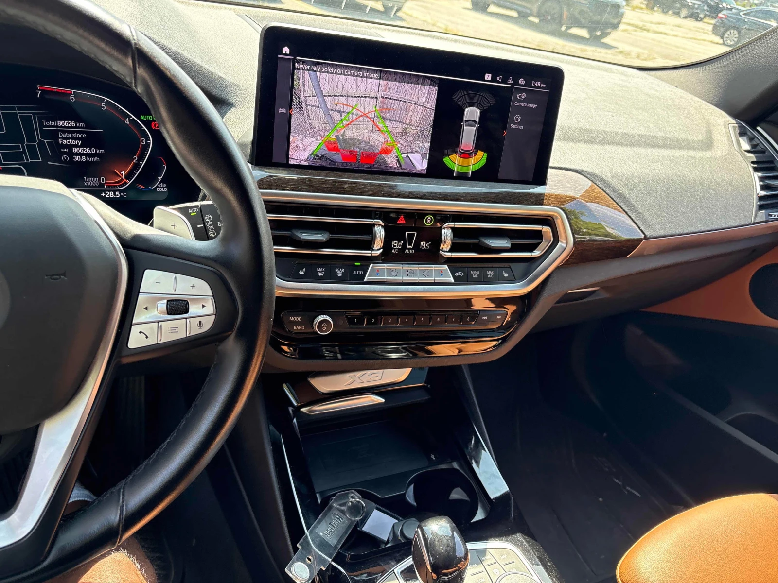 BMW X3 xDrive30i/ОТ ПРЕДСТАВИТЕЛСТВО/КЛИП, снимка 9 - Автомобили и джипове - 56122385
